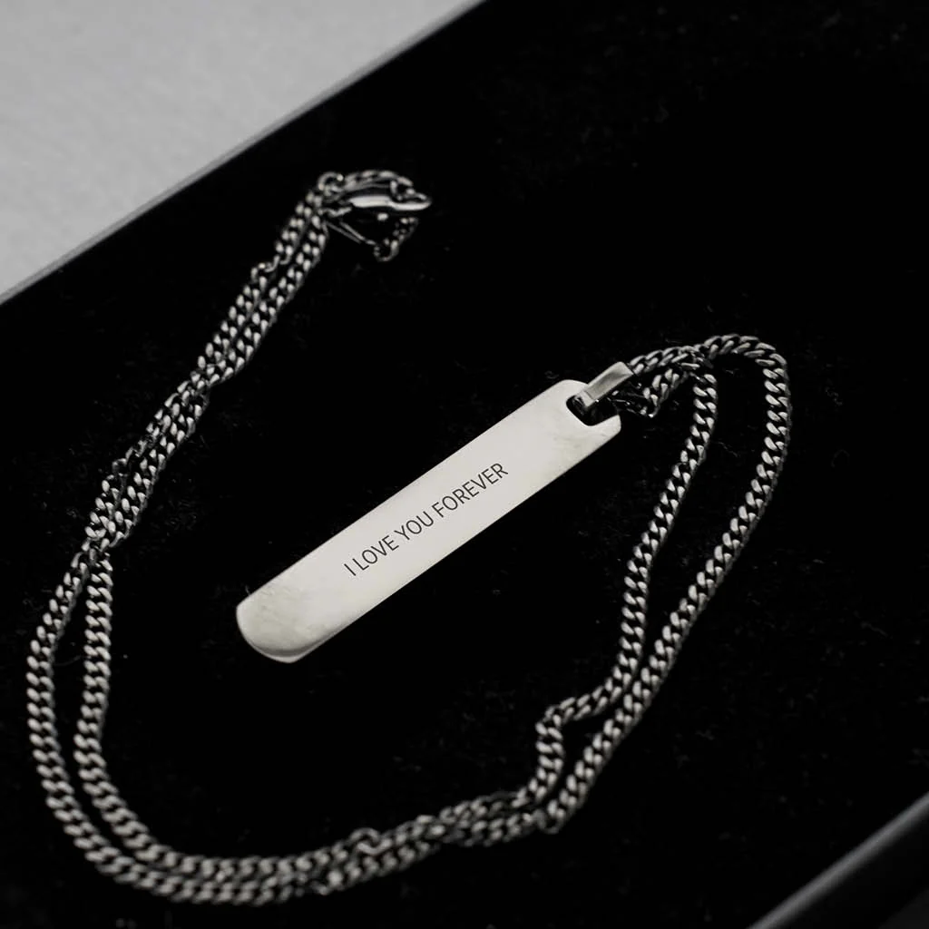 Theo Necklace - Initials - Image 7