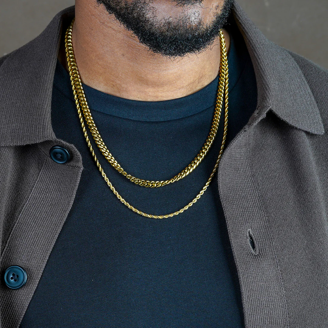 Gold Rope Chain - 3mm - Image 5