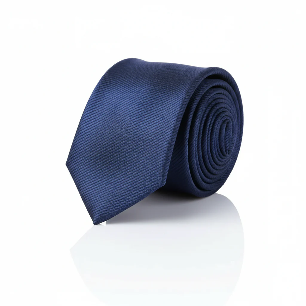 Navy Blue Tie - Image 9