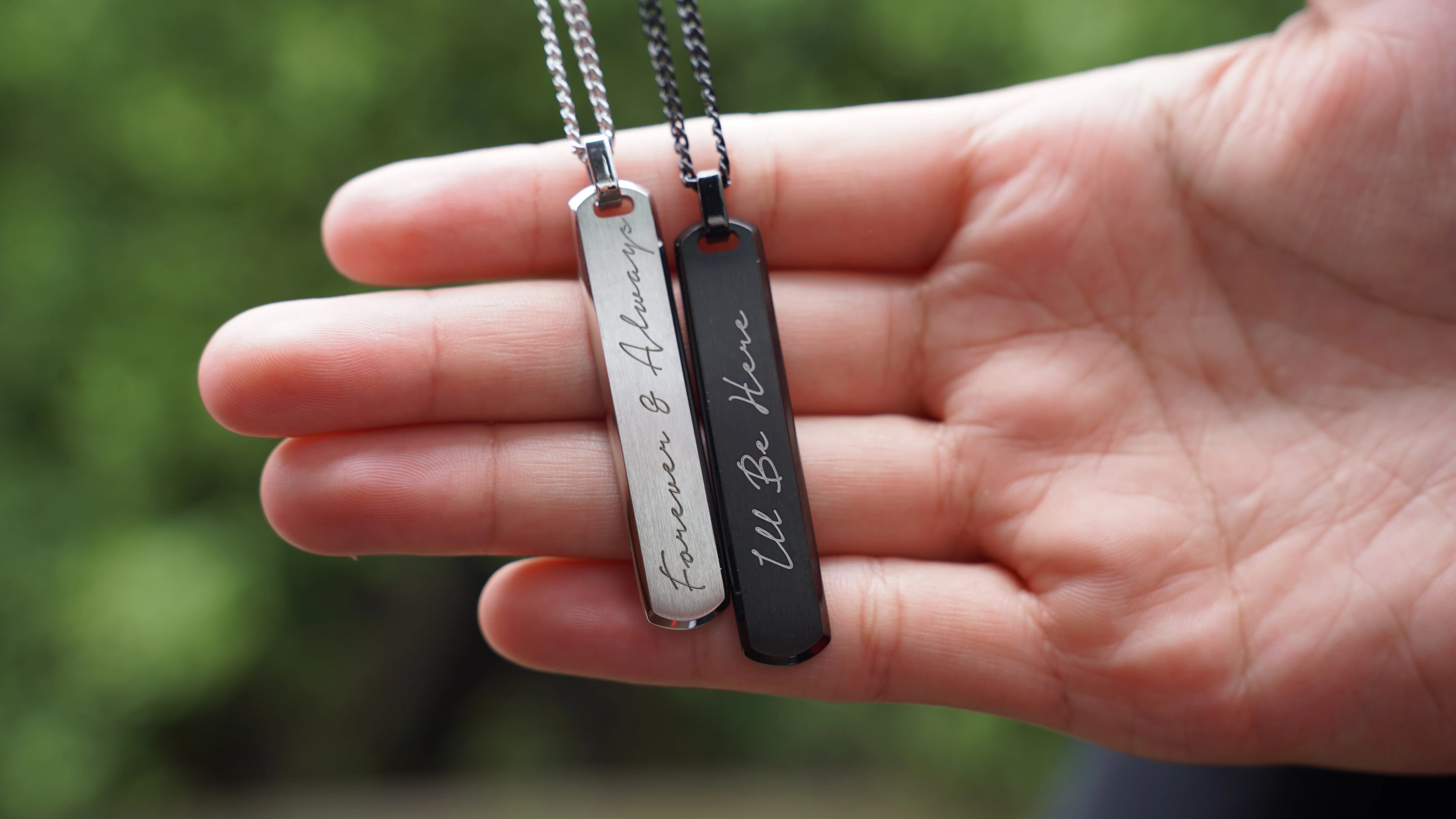 Theo Necklace - Inscription - Image 5