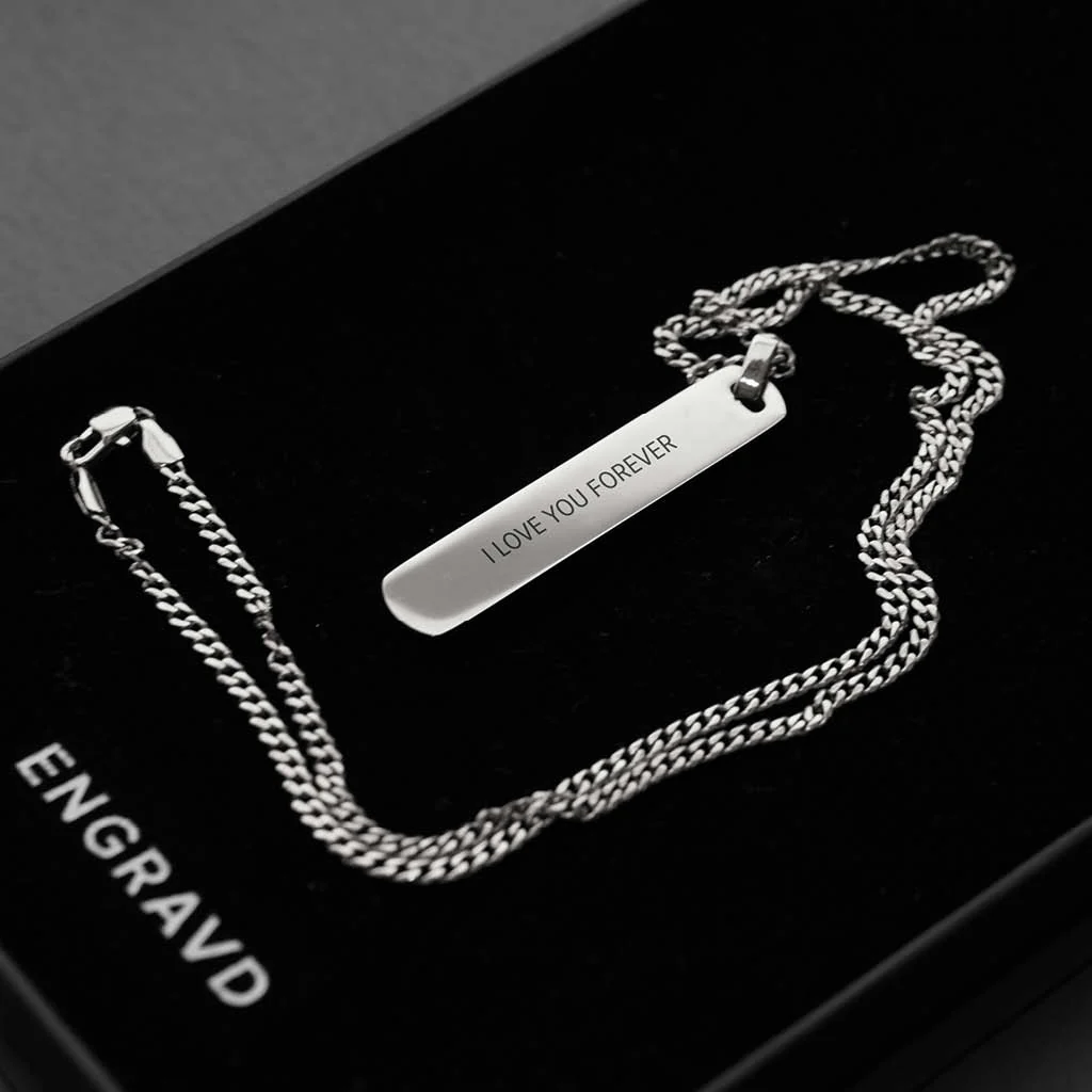 Theo Necklace - Inscription - Image 8